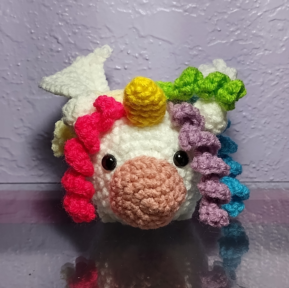 Crochet unicorn